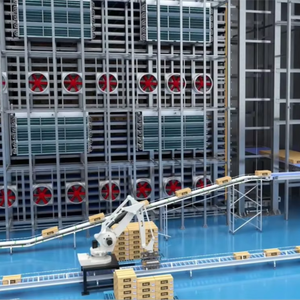Customized Smart Cold Chain Distribution Warehouse Racking System