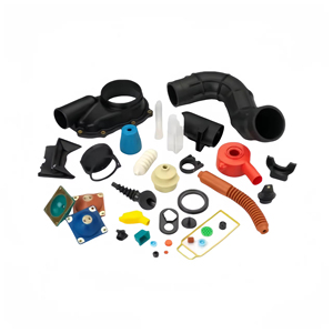 Custom Molded Natural Rubber Silicone Rubber Parts For Automotive Fittings